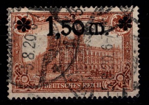 Deutsches Reich 117 gestempelt