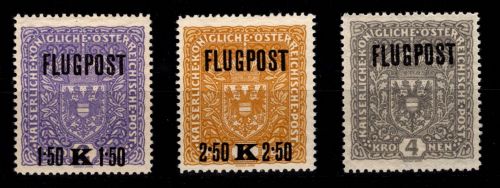 Österreich 225-227 A mit Falz #DDW73