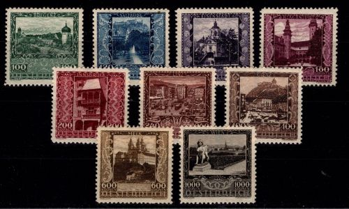 Österreich 433-441 postfrisch #DDW77