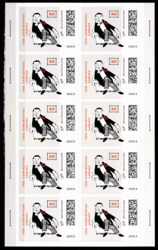 BRD Bund FB 131 postfrisch als Folienblatt #DDX12