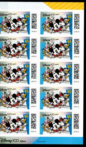 BRD Bund FB 125 postfrisch als Folienblatt #DDX19