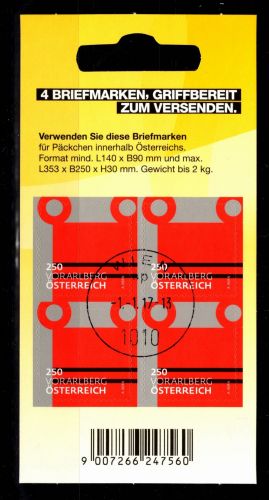 Österreich 3318 gestempelt Folienblatt #DDY95