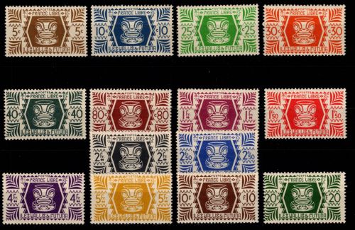 Wallis & Futuna 146-159 postfrisch #DCO72