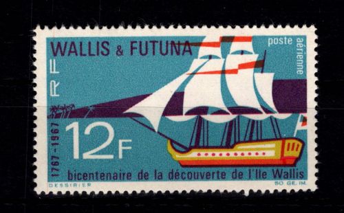 Wallis & Futuna 216 postfrisch Jahrgang 1967 #DCO91