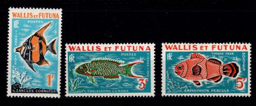 Wallis & Futuna Portomarken 37-39 postfrisch #DCP09