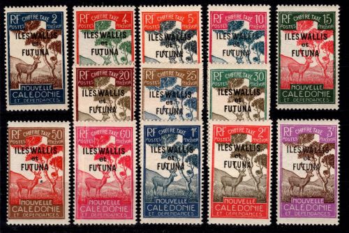 Wallis & Futuna Portomarken 11-23 postfrisch #DCP10