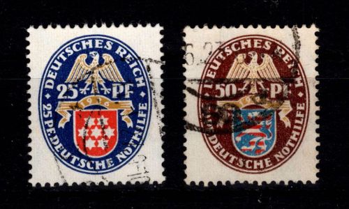 Deutsches Reich 400-401 gestempelt #DDB47