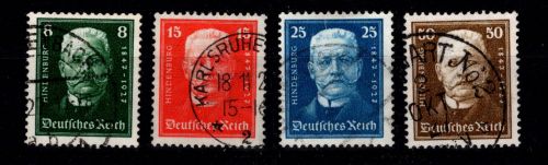 Deutsches Reich 403-406 gestempelt #DDB56