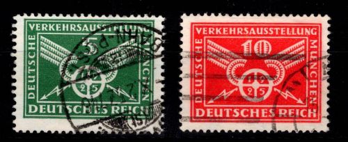 Deutsches Reich 370-371 gestempelt #DDB57
