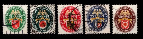 Deutsches Reich 430-434 gestempelt #DDB60