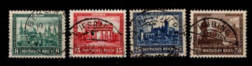 Deutsches Reich 450-453 gestempelt #DDB65