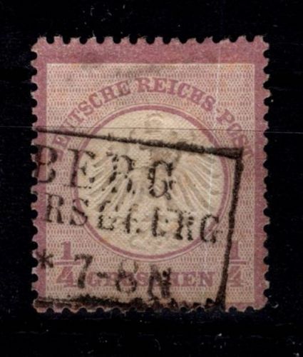 Deutsches Reich 1 gestempelt