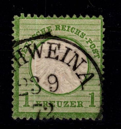 Deutsches Reich 7 gestempelt