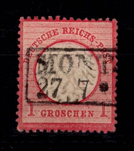 Deutsches Reich 19 gestempelt