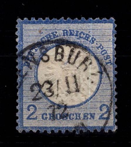 Deutsches Reich 20 gestempelt