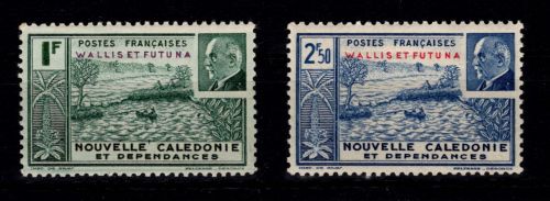 Wallis & Futuna 100-101 postfrisch #DDB99