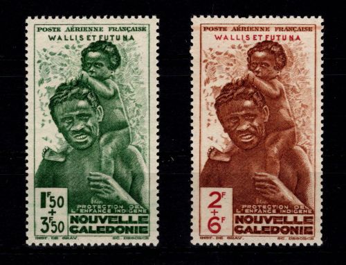 Wallis & Futuna 135-136 postfrisch #DDC00