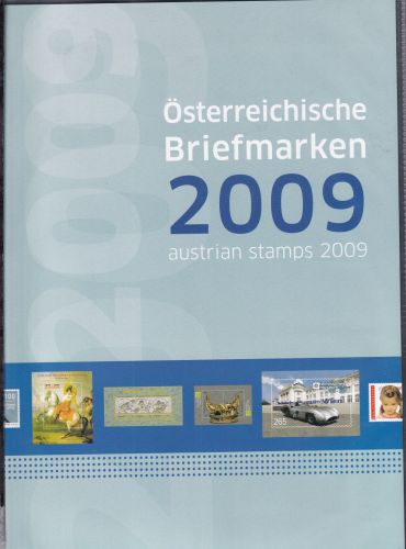 Österreich Jahreszusammenstellung 2009 postfrisch #DDZ21