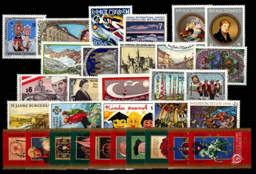 Österreich Jahrgang 1996 mit 2177-2207 postfrisch ohne Block 12 #DDZ26