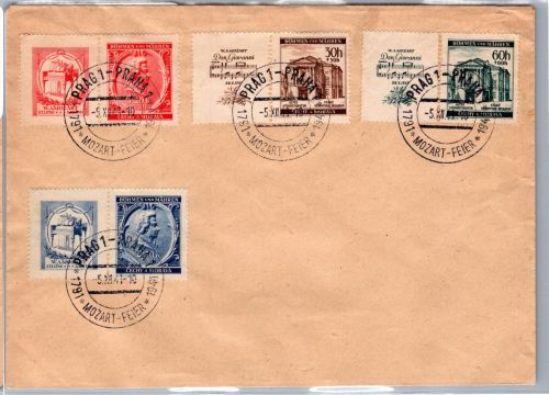 Böhmen und Mähren 79-82 als Zdr. W Zd 28,32,36,40 #DEB41