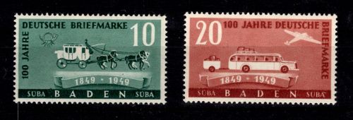 Französische Zone Baden 54-55 postfrisch
