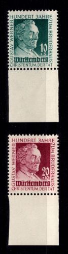 Französische Zone Württemberg 47-48 UR postfrisch #DEB93