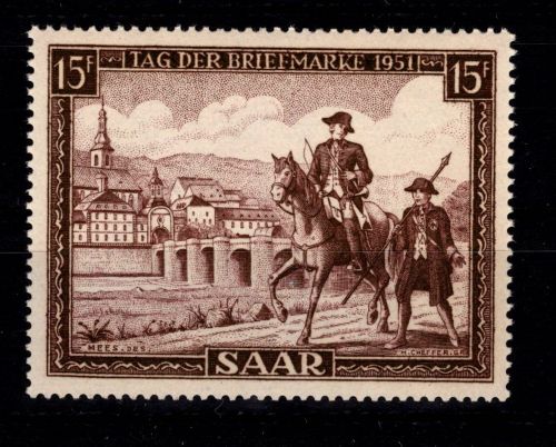 Saarland 305 postfrisch #DEC02