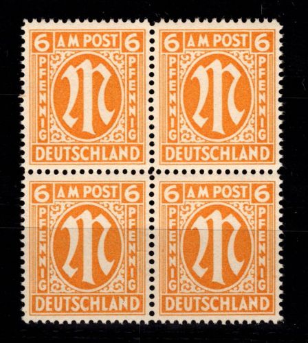 Alliierte Besetzung Bizone 13 A x I postfrisch gepr. Hettler BPP #DEC81