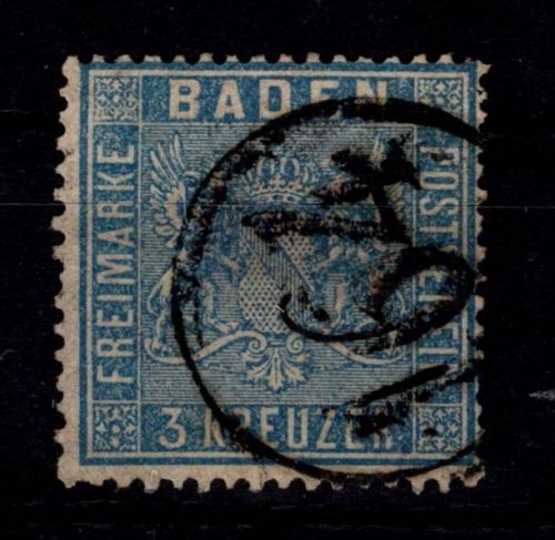 Baden 10 a gestempelt geprüft Flemming BPP #DEG27