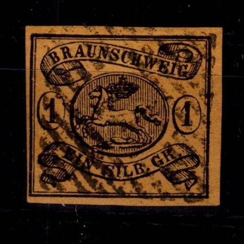 Braunschweig 6 gestempelt #DEG42