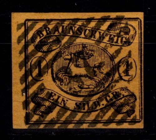Braunschweig 6 gestempelt #DEG44