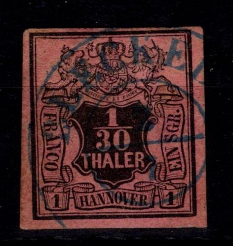 Hannover 3 b gestempelt #DEG71