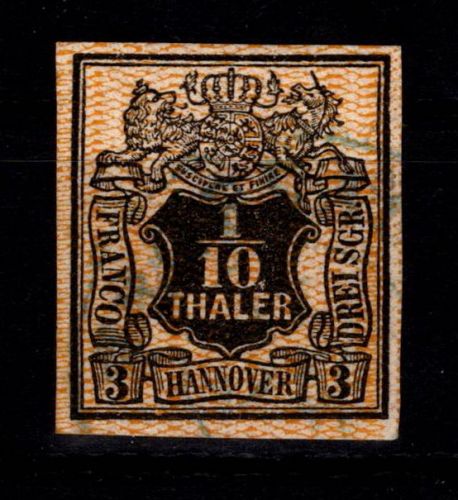 Hannover 7 a gestempelt