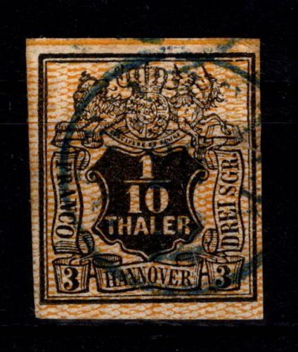 Hannover 7 a gestempelt #DEG77