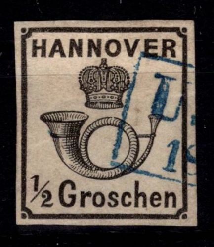 Hannover 17 y gestempelt signiert #DEG95