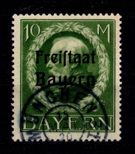 Bayern 169 A gestempelt geprüft Infla #DEH09