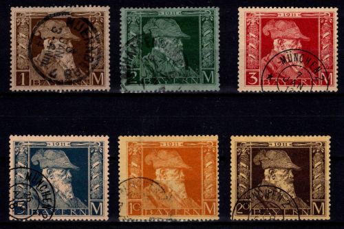 Bayern 86-91 II gestempelt 88 II tiefst geprüft Helbig BPP #DEH24