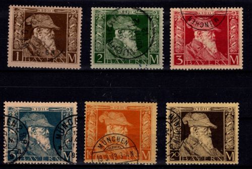 Bayern 86-91 I gestempelt alle geprüft Helbig BPP #DEH25