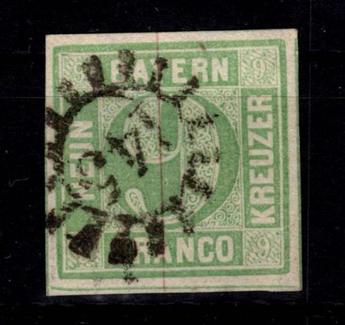 Bayern 5 b III gestempelt gMr 145 "Ingolstadt", tiefst gepr. Schmitt BPP #DEH36