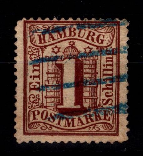 Hamburg 11 gestempelt geprüft Mehlmann BPP #DEH87
