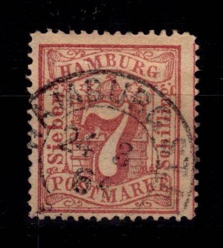 Hamburg 19 gestempelt