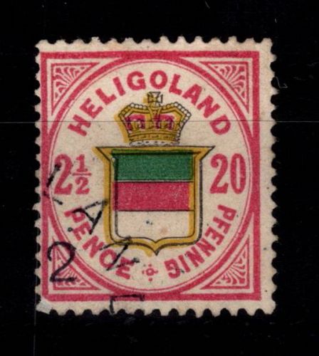 Helgoland 18 c gestempelt tiefst geprüft Brettl BPP/ Drahn #DEI03