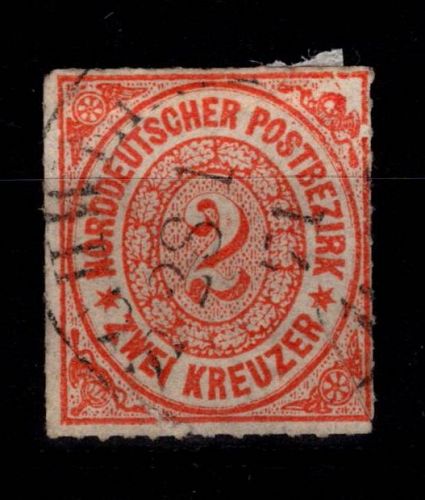 Norddeutscher Bund 8 gestempelt #DEI16