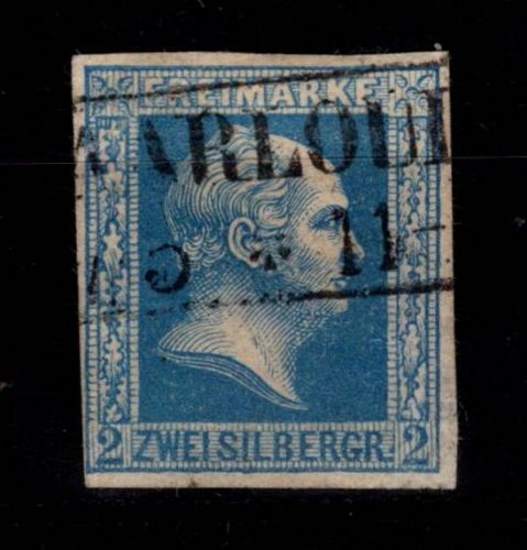 Preußen 7 gestempelt R2 Saarlouis #DEI52