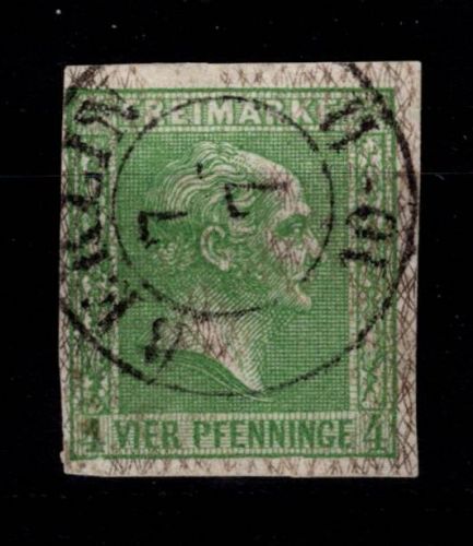 Preußen 9b gestempelt tief geprüft Flemming BPP #DEI55