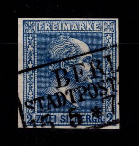 Preußen 11 b gestempelt tiefst geprüft Brettl BPP #DEI56