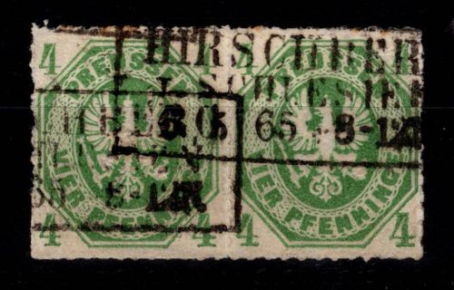 Preußen 14 a gestempelt