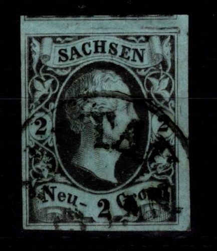 Sachsen 5 gestempelt #DEI81