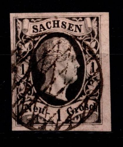 Sachsen 4 gestempelt #DEI85