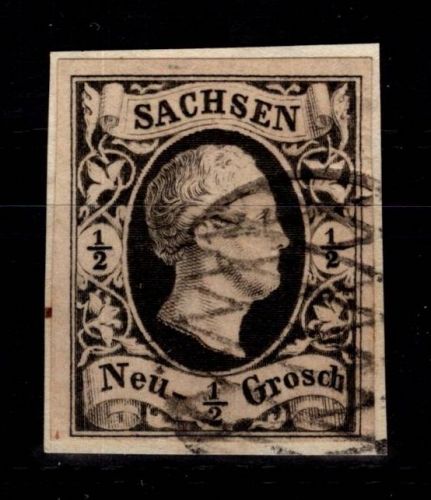 Sachsen 3 gestempelt #DEI87